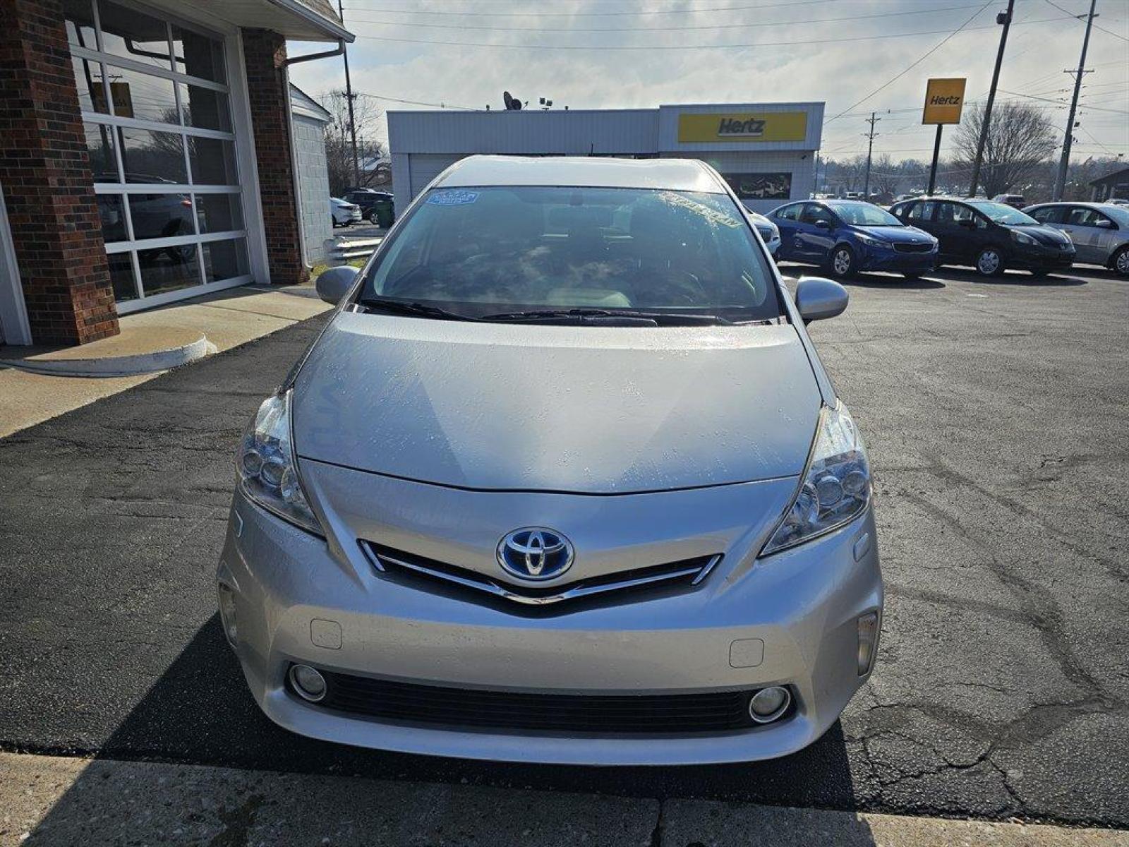 2013 Silver /Gray Toyota Prius V (JTDZN3EU8D3) with an 1.8l I-4 EFI Dohc Hybrid engine, Auto transmission, located at 4163 Bardstown Rd, Louisville, KY, 40218, (502) 266-7677, 38.189991, -85.642418 - Photo #2