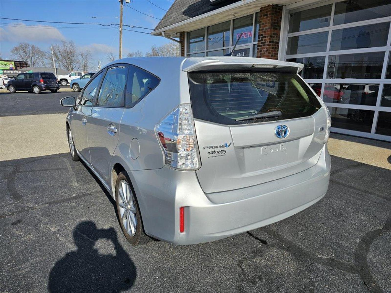 2013 Silver /Gray Toyota Prius V (JTDZN3EU8D3) with an 1.8l I-4 EFI Dohc Hybrid engine, Auto transmission, located at 4163 Bardstown Rd, Louisville, KY, 40218, (502) 266-7677, 38.189991, -85.642418 - Photo #7
