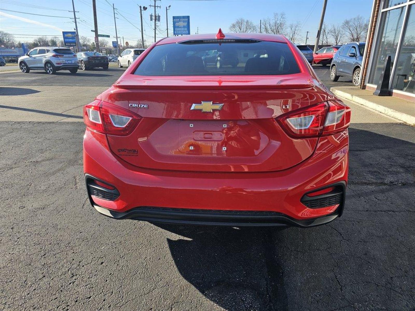2016 Red /Black Chevrolet Cruze (1G1BE5SM1G7) with an 1.4l I-4 DI Dohc T/C 1.4l engine, Auto transmission, located at 4163 Bardstown Rd, Louisville, KY, 40218, (502) 266-7677, 38.189991, -85.642418 - Photo #6