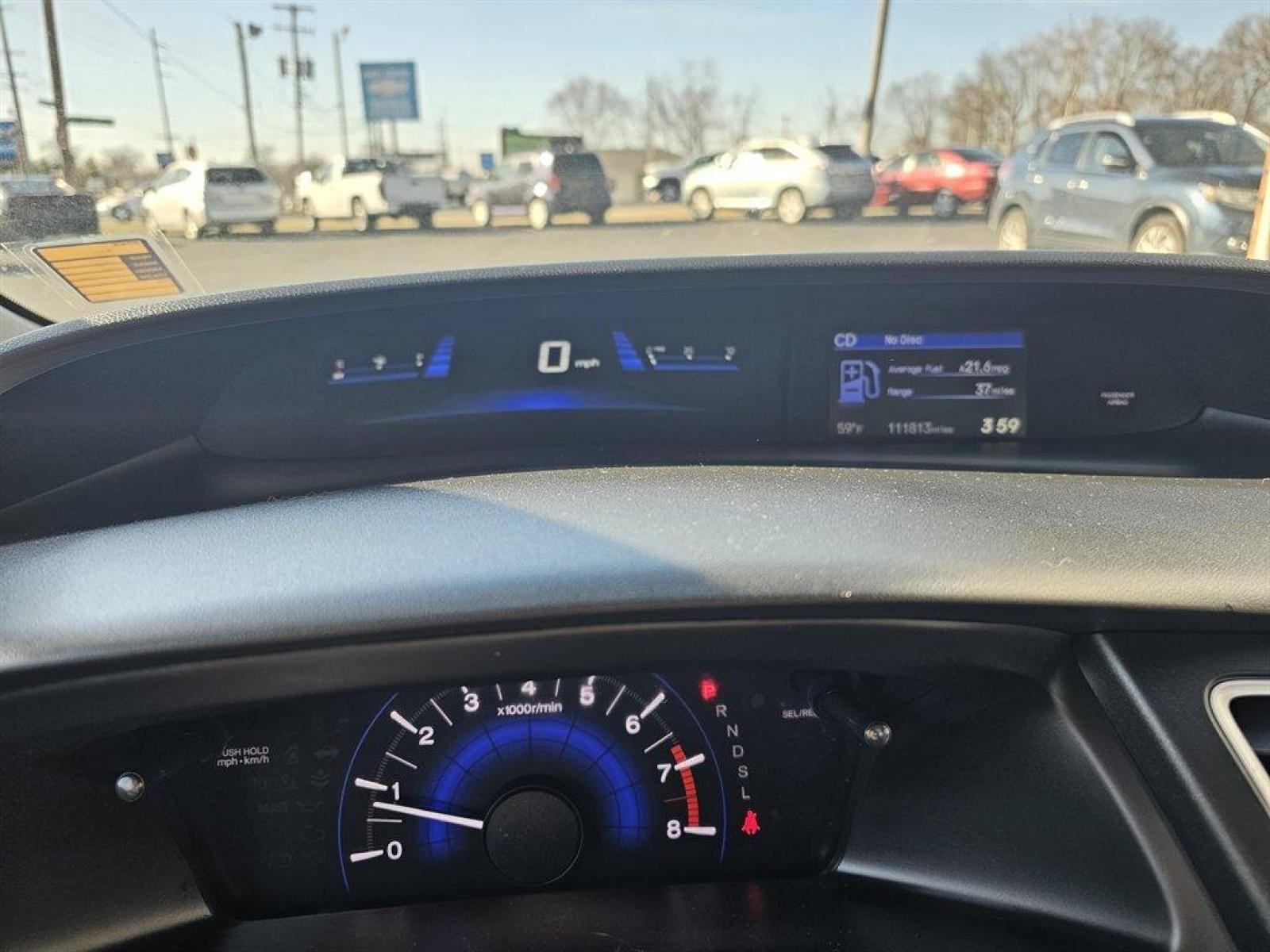 2015 Blue /Black Honda Civic (2HGFG3B56FH) with an 1.8l I-4 MPI Sohc 1.8l engine, Auto transmission, located at 4163 Bardstown Rd, Louisville, KY, 40218, (502) 266-7677, 38.189991, -85.642418 - Photo #12